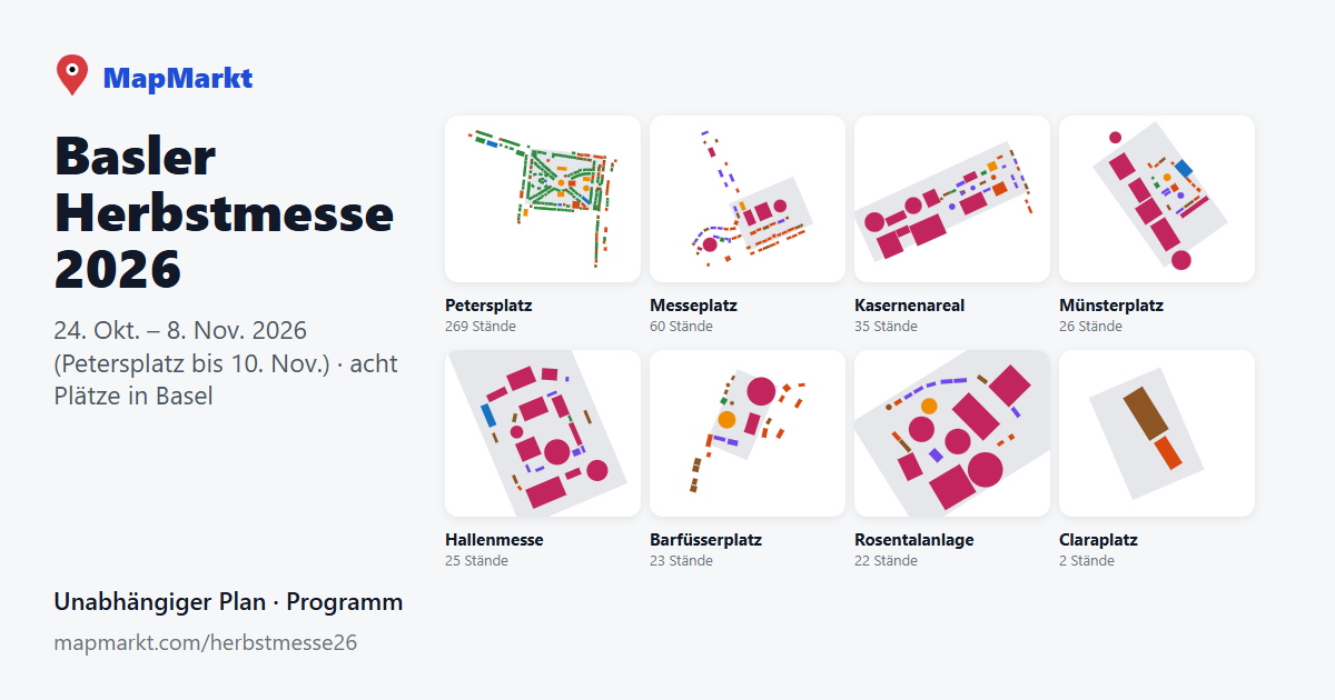 Basler Herbstmesse 2026 – Hallenplan